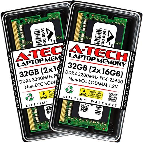 A-Tech 32GB ערכת RAM עבור ASUS ROG Strix G15 G513 מחשב נייד משחק | DDR4 3200MHz SODIMM PC4-25600